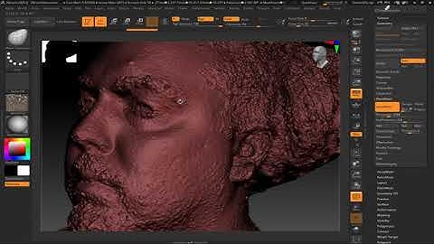 09/01/20 Scan cleanup in Zbrush