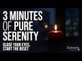 3 Minutes of Pure Serenity - Close Your Eyes, Start The Reset | Zensere Lofi Music