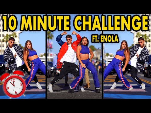 5 in 10 DANCE CHALLENGE in Hollywood!!