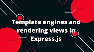 Express NodeJS Tutorial in Hindi #11 Template engines and rendering views in Express.js