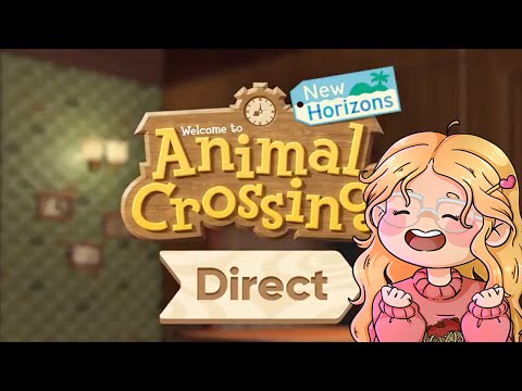 ANIMAL CROSSING NEW HORIZONS NINTENDO DIRECT LIVE REACTION