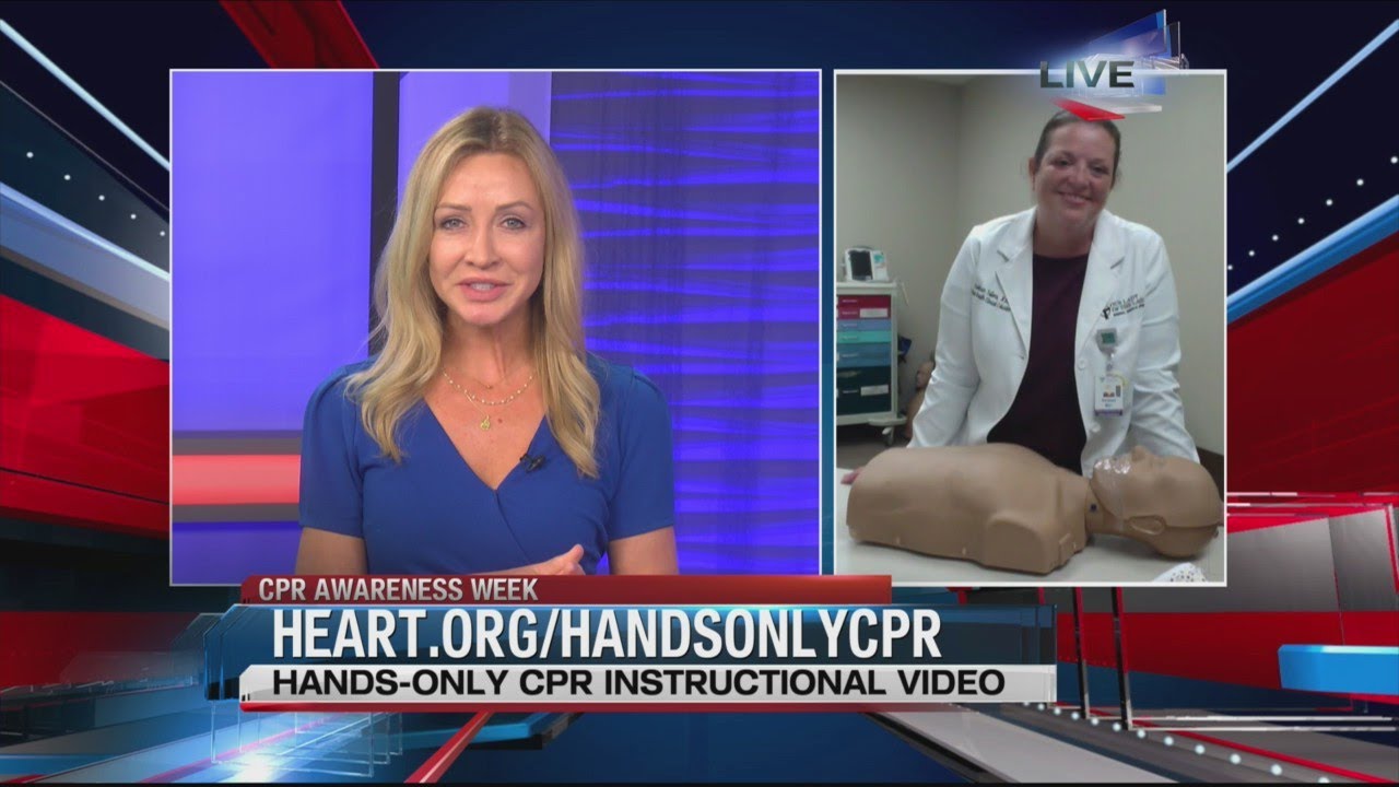 Cpr Awareness Week With American Heart Assoc Youtube