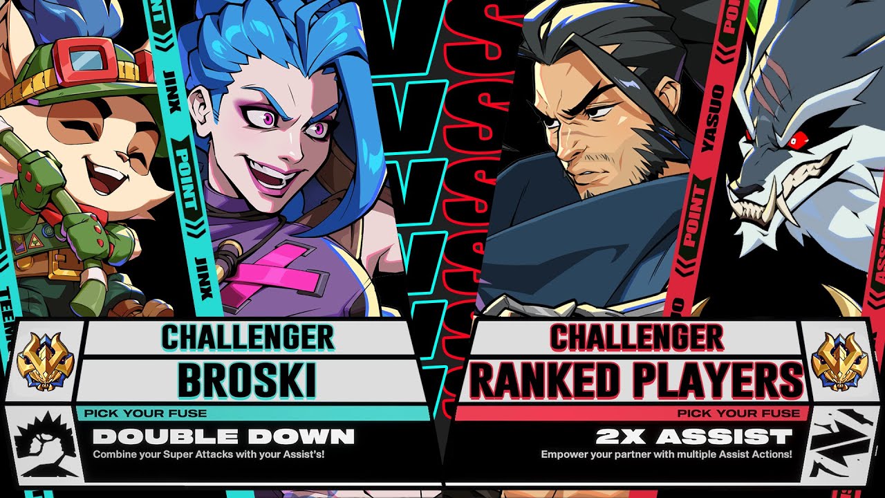 Broski (Jinx / Teemo) vs Ranked Players - 2XKO