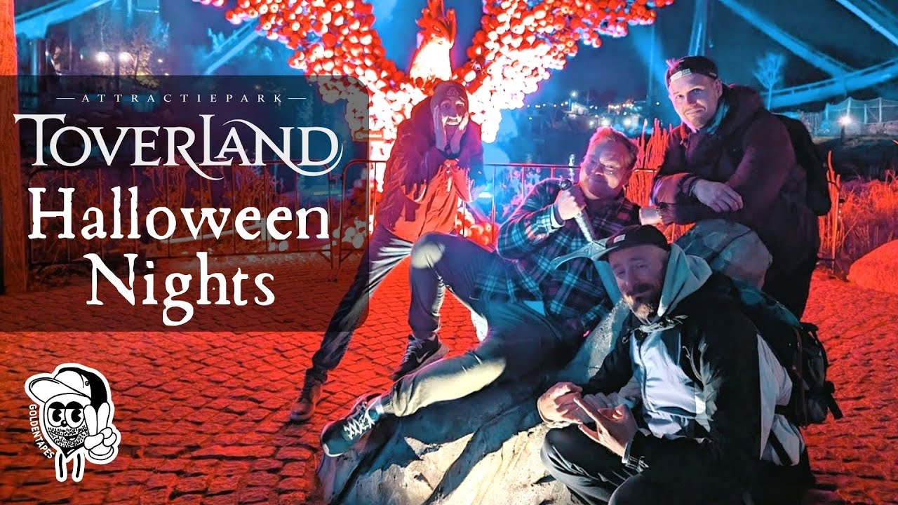 Toverland Halloween Nights - Absolut verrückte Scare Zones! (Freizeitpark Vlog)