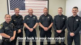 Glenview Police Department: Congrats on your new roles!