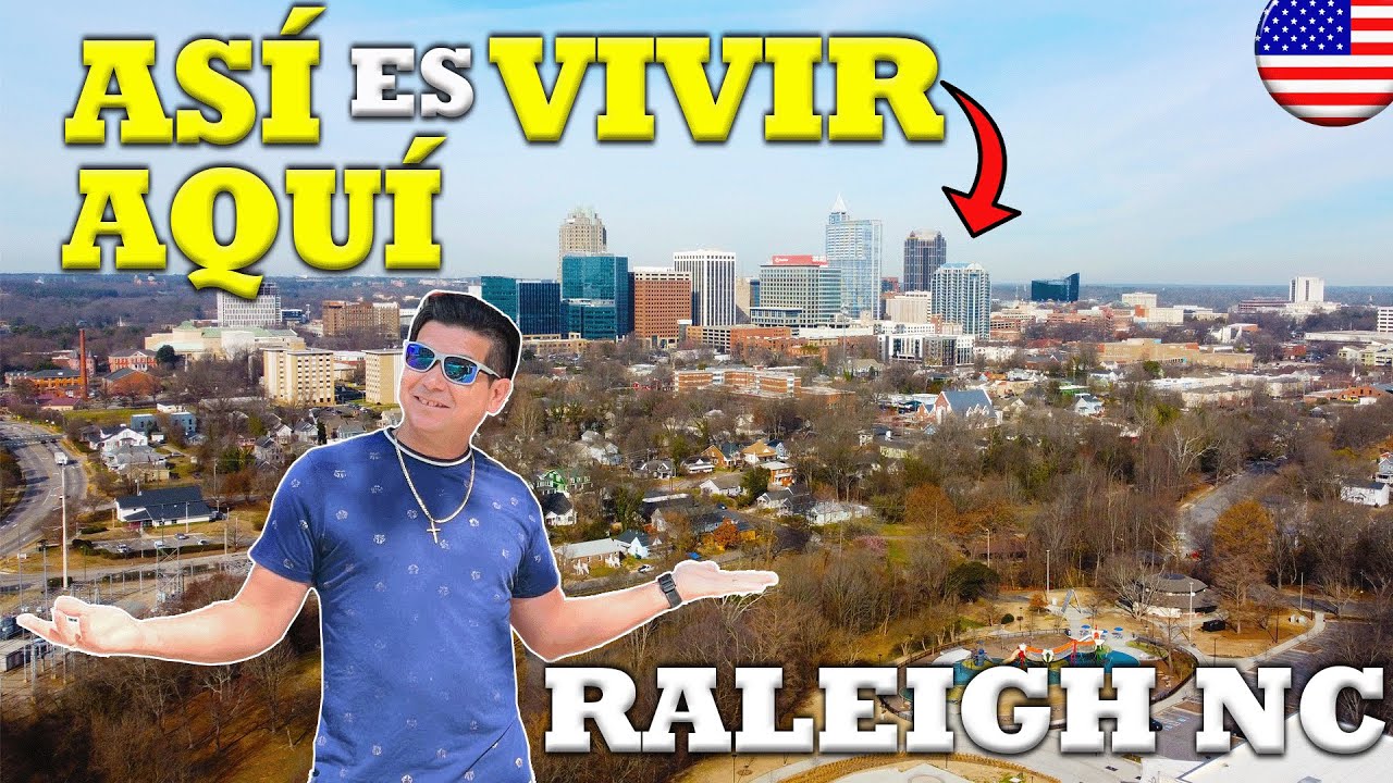 ¿Conociendo la CIUDAD de Raleigh, CAROLINA DEL NORTE en Estados Unidos/, vivirías aquí?