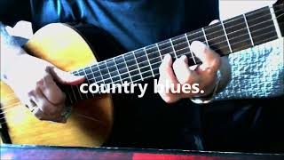 country blues  (muddy waters)  versión fácil / easy version.