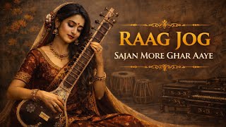 Sajan More Ghar Aaye | Raag Jog | Indian Classical Music | Relaxing Sitar & Flute
