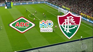 CABOFRIENSE X FLUMINENSE - CAMPEONATO CARIOCA 2020 – 1ª RODADA - 19/01/2020 - PES 2020