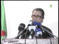 LOUISA HANOUNE à Tindouf