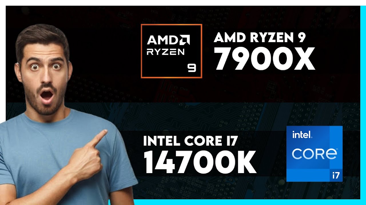 AMD Ryzen 9 7900X vs Intel Core i7 14700K Comparison - YouTube