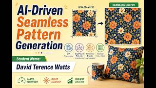 AI Driven Seamless Pattern Generation by David Terence Watts