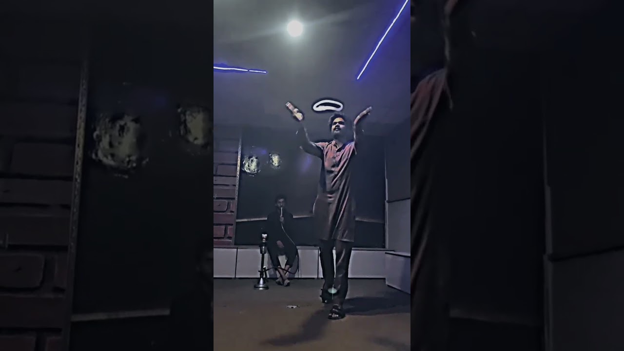 hookah tricks in hookah bar 