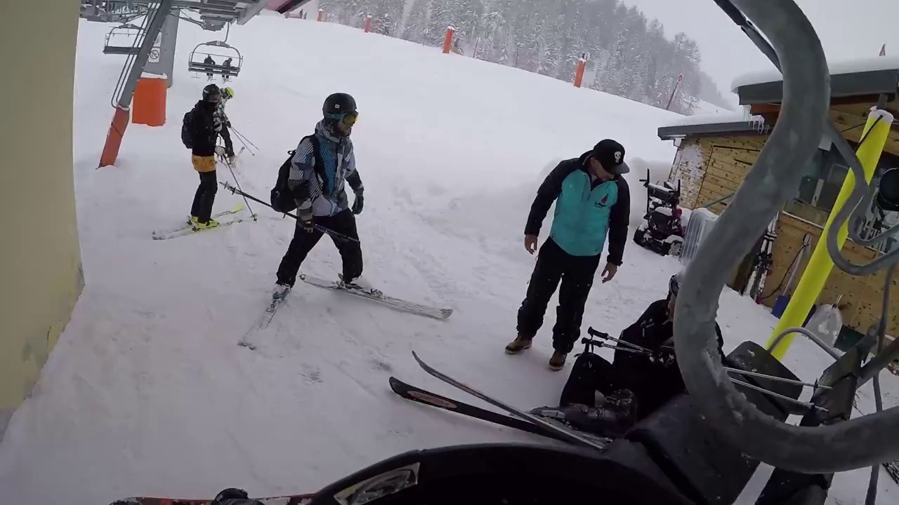 Jerry of the day survived ski lift FAIL YouTube