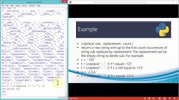 Functions in Python Programming : Introduction to strings Video 2 | Part 5
