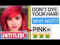 r/EntitledParents | "DON'T DYE YOUR HAIR PINK!"