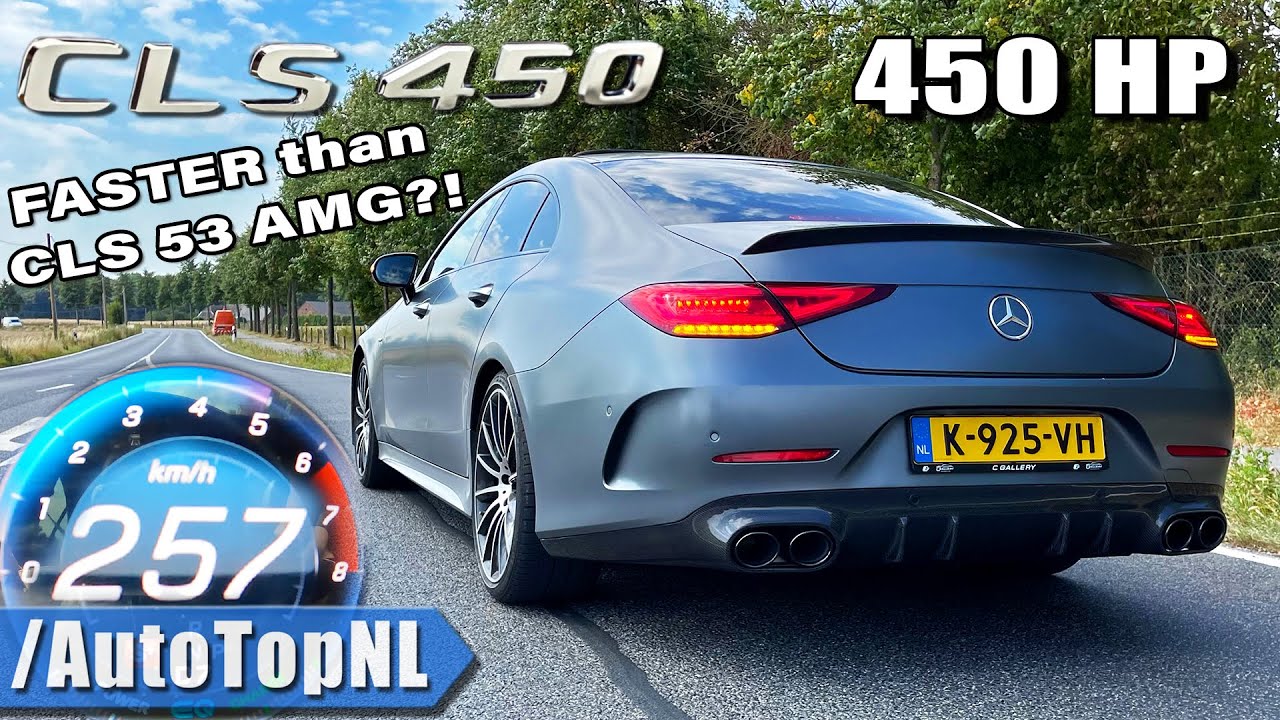 450HP Mercedes CLS 450 Stage 1 | ACCELERATION TOP SPEED & SOUND by ...