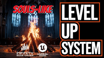 #28 Dark Souls-Style Character Leveling System | RPG Framework in Unreal Engine 5