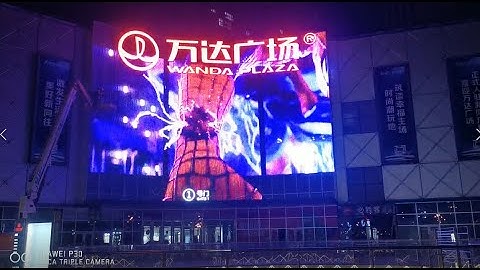 Flexible Mesh Screen, Transparent LED Display, Curtain Video Wall.