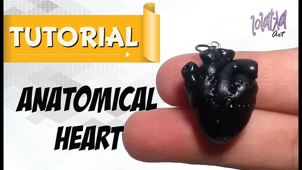 EASY - How to make an Anatomical Heart - San Valentine's DIY Tutorial ...