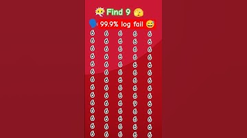 find 9 #iqtes #challenge #education #emoji #quiz #puzzle #gk #maths #viral #facts