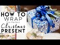 How To Make A Bow - Step By Step GIFT WRAPPING Demonstration