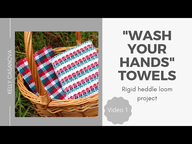 Rigid Heddle 204 - Waffle Weave Hand Towels - The Ploughshare Institute