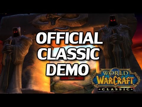 Official Classic Demo Announced! Vanilla WoW