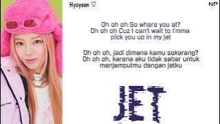 (SUB INDO) SMTOWN - 'JET' [EUNHYUK, HYO, TAEYONG, JAEMIN, GISELLE, WINTER, SUNGCHAN] LYRICS