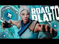 PLAT JOURNEY DAY 40 #valorint #valorantclips