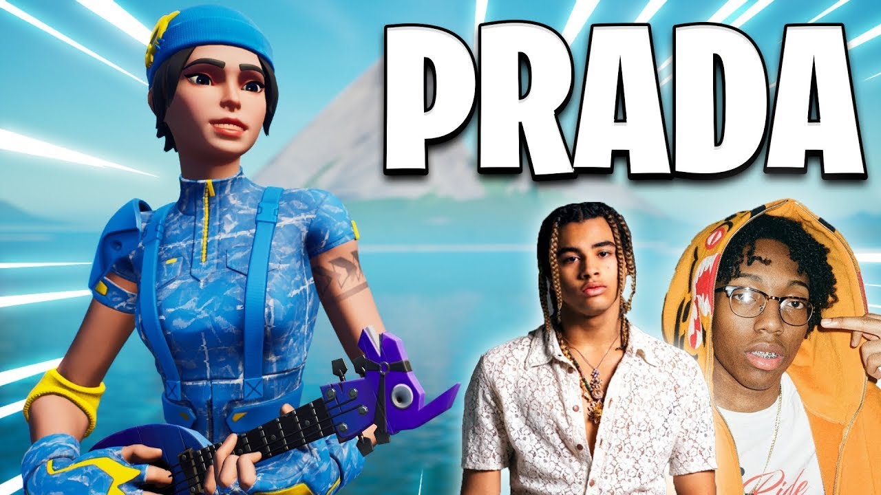 PRADA (fortnite montage FT. pickaxing overstrand?)