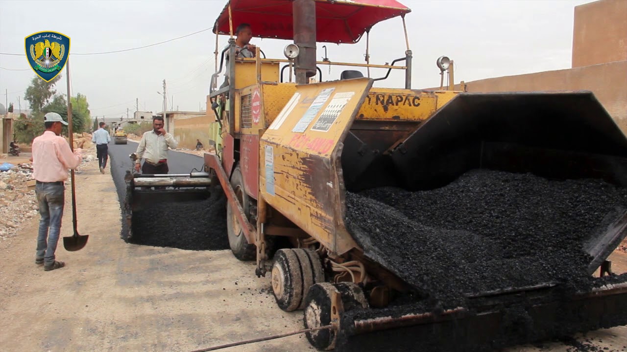 مشروع تأهيل الطرقات في بلدة سفوهن