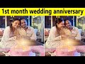 Devoleena bhattacharjee celebrates 1st month wedding anniversary with husband shahnawaz shaikh