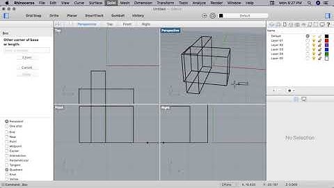 Learn Rhino 3D in 11 Simple Ring Band Projects. Rhino Basics 1 : The Rhino Interface