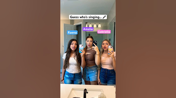 Guess who’s singing… 👀🎤😆 | Triple Charm #shorts