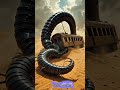 GIANT WORM ATTACK TERRIFYING CREATURE EMERGES FROM THE DESERT