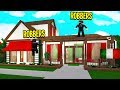 I Caught ROBBERS Breaking In.. So I Got COPS To Arrest Them! (Roblox Bloxburg)