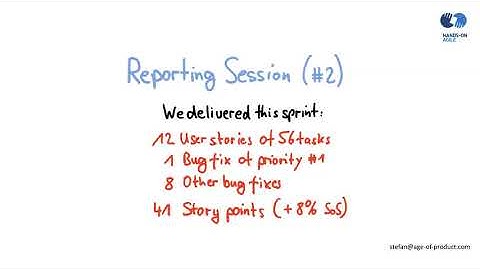 Sprint Review Anti-Patterns (2) — The Metric-driven Reporting Session (Hands-on Agile Webinar #9)
