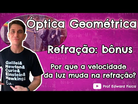 Vídeo: Por que a velocidade da luz muda em diferentes meios?