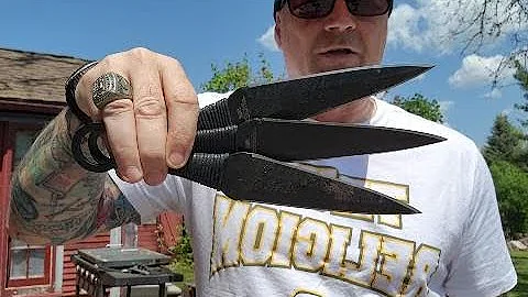 The Expendables Kunai Throwers knife review