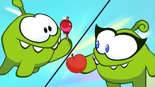 Eating Healthy With Om Nom🍎Vs Unhealthy Food | More Nursery Rhymes for Kidsby @OmNomLearnEnglish