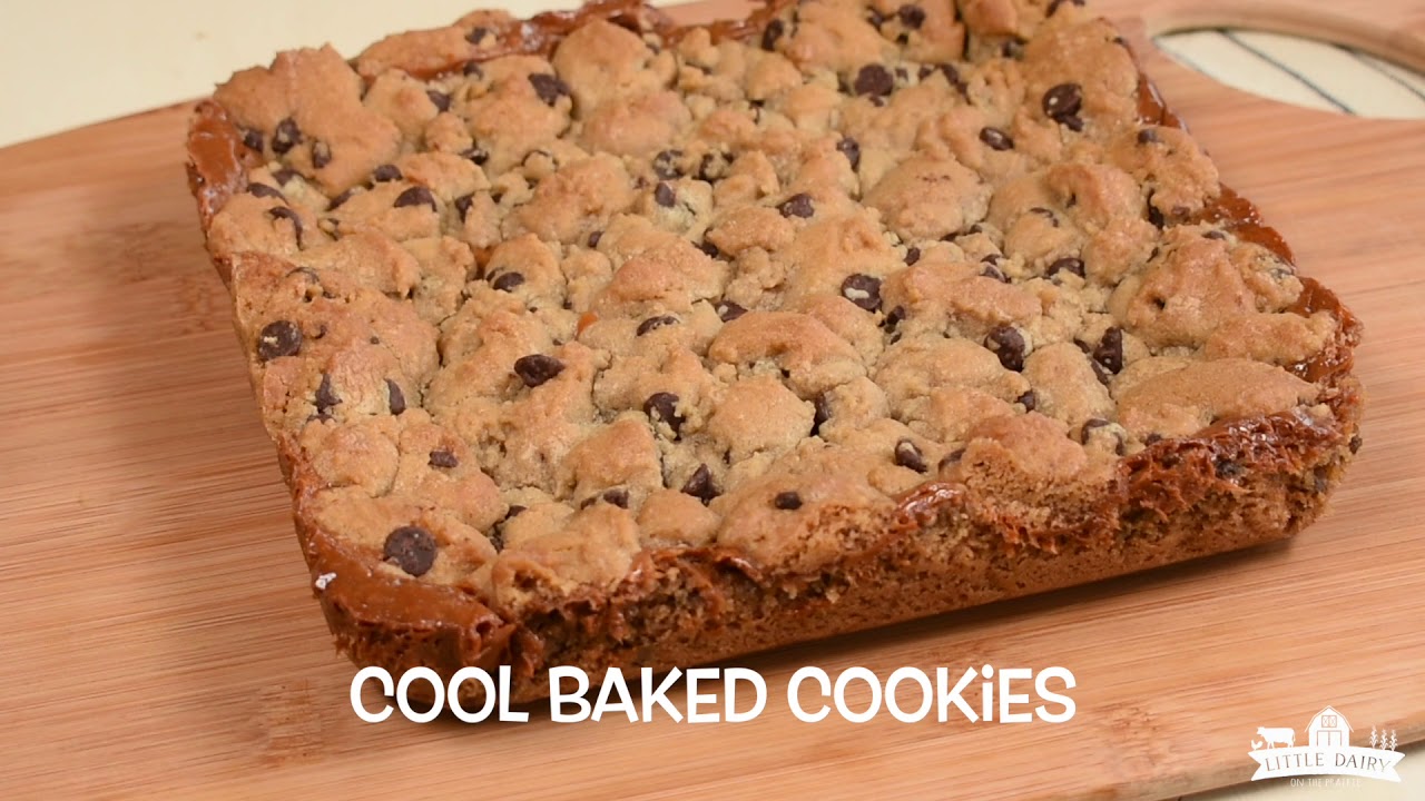 Caramel Filled Chocolate Chip Cookie Bars    1