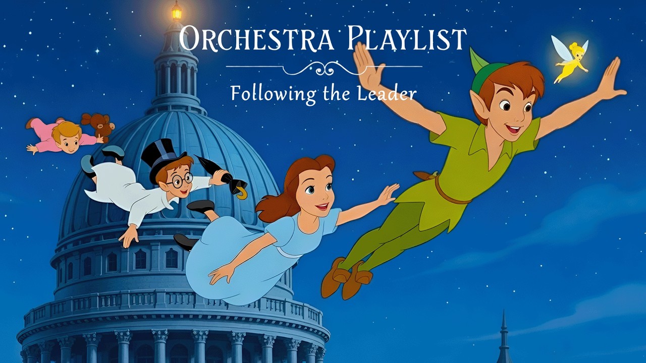 Следуя за лидером, с мечтательным плейлистом диснеевской симфонии (нежные песни для уютных моментов)