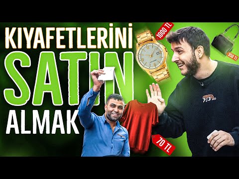 SOKAKTA İNSANLARIN KIYAFETLERİNİ SATIN ALMAK #4