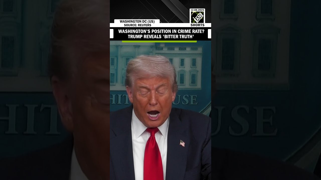 Shocking US President Trump Reveals Capital City Washington S Position In Crime