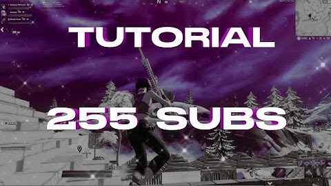 TUTORIAL : How to make this INSANE sniper effect | Edit like maxi,lmgk,numby