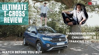 Volkswagen T-Cross 2020 SUV Review (NEARLY CRASHED)