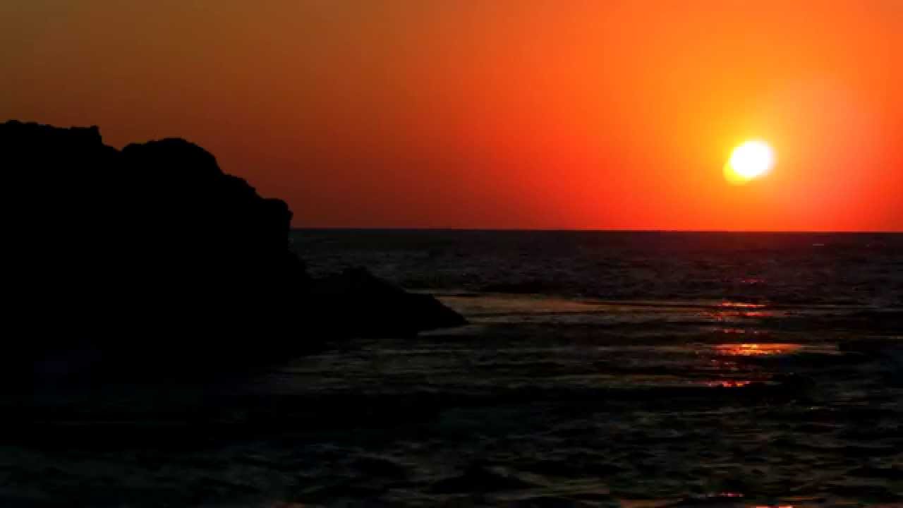 Royalty Free Stock Video Footage of the sunset over Dor ...