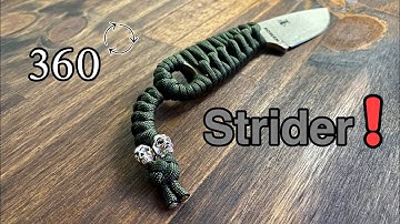 HOW TO: Esee Izula 360 Strider Wrap...Tutorial