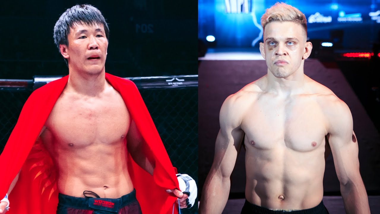 Лютый нокаут в бою ударника и мастера джиу-джитсу! Бекмурза Досматов – Илья Поярков! Шторм на Неве!